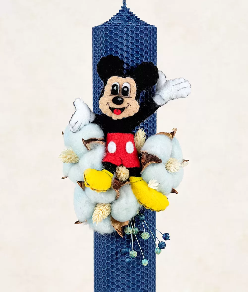 Lumanare botez mickey mouse