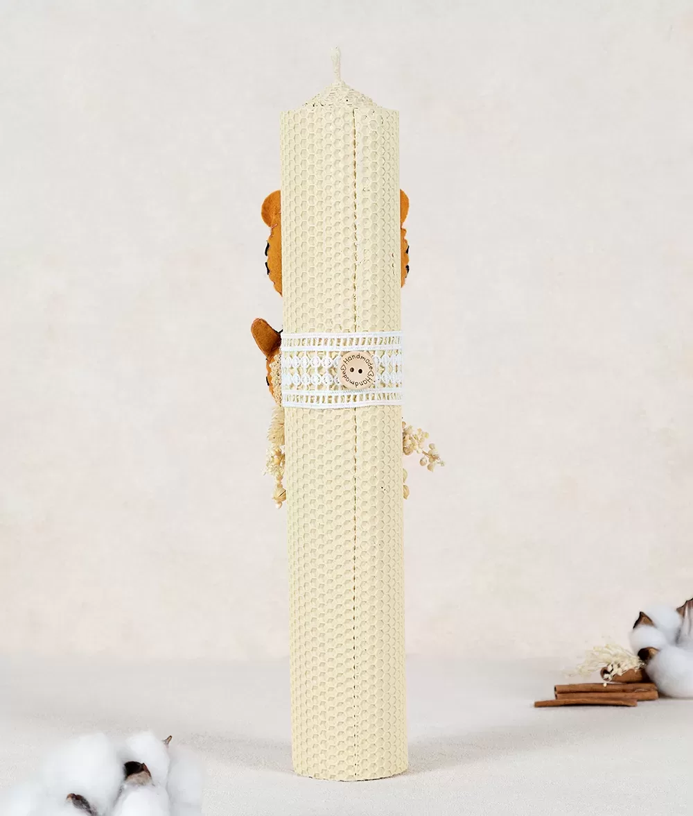 Lumanare botez tigru