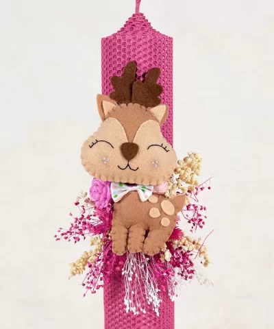 Lumanare botez caprioara