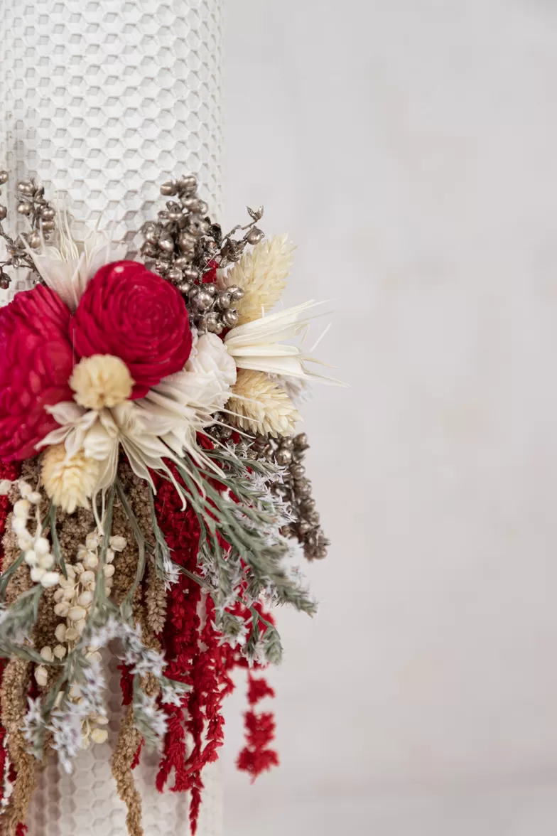 Lumanare botez ceara naturala