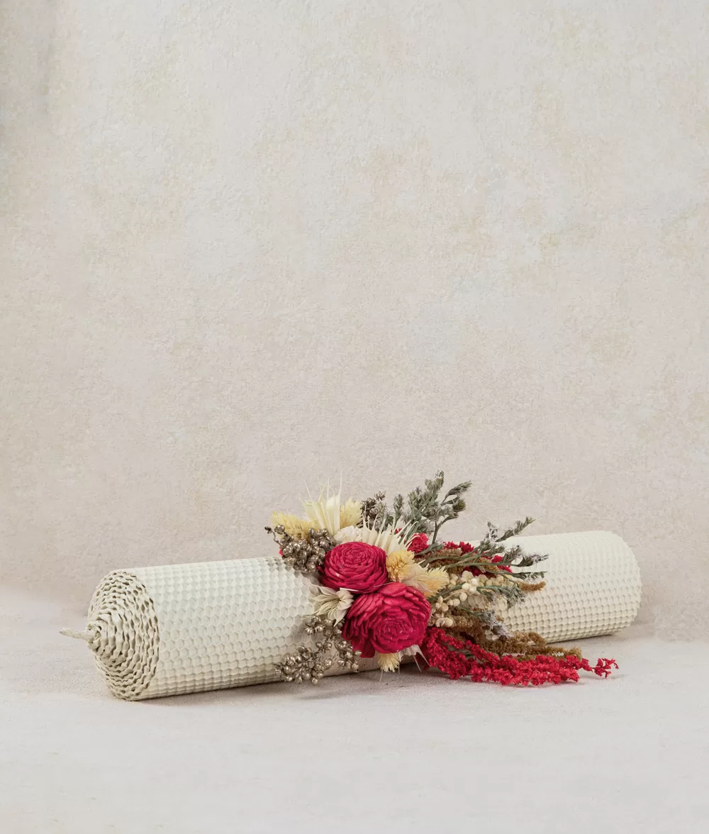 Lumanare botez ceara naturala