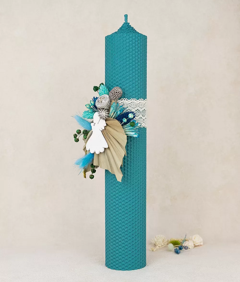 Lumanare botez ceara naturala