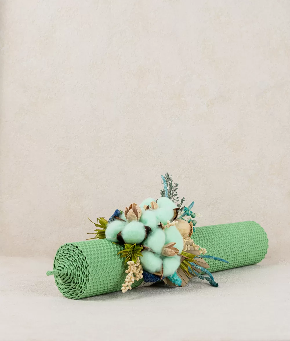 Lumanare botez ceara naturala