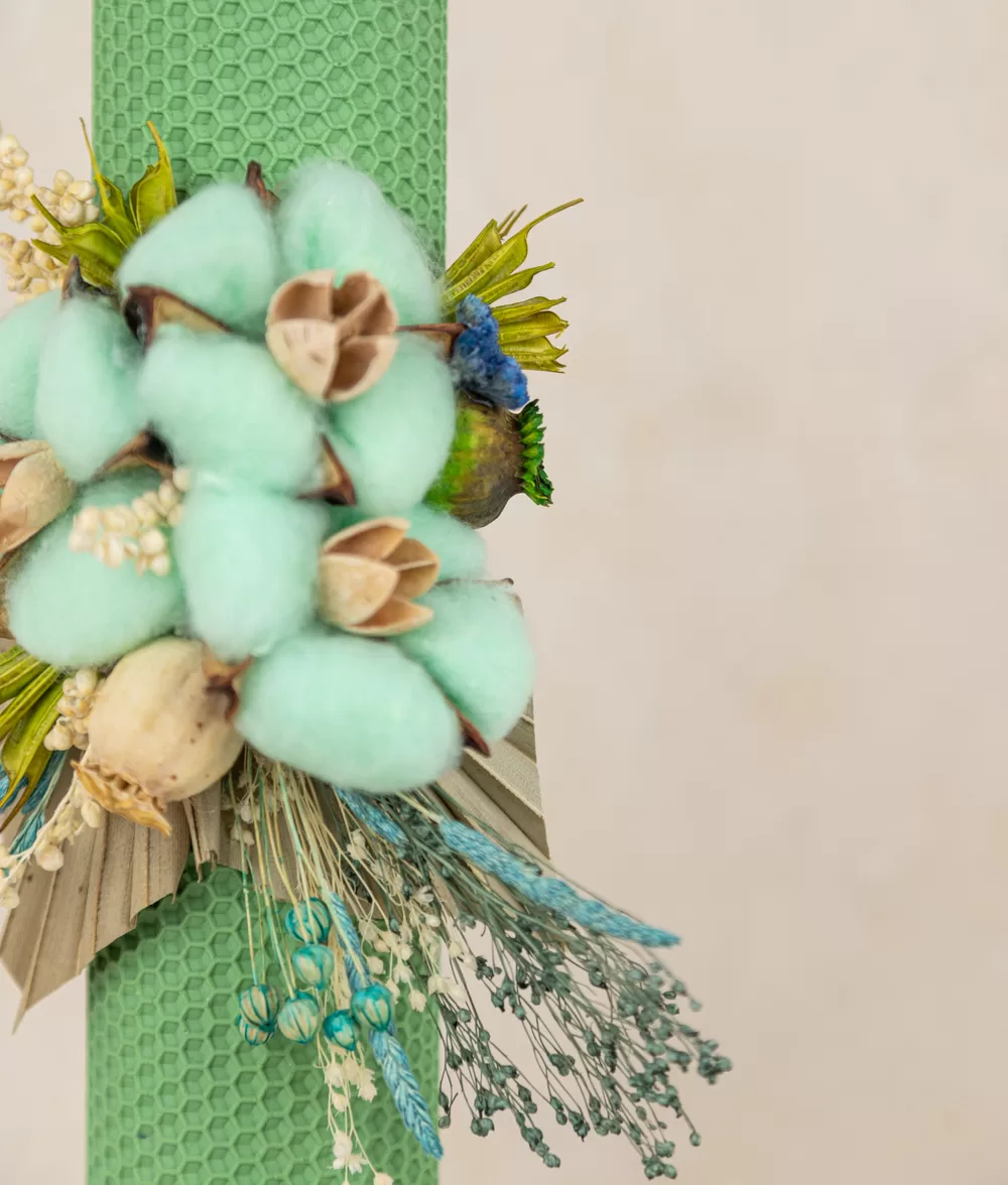 Lumanare botez ceara naturala