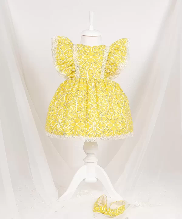 Rochita botez Adria maneca scurta