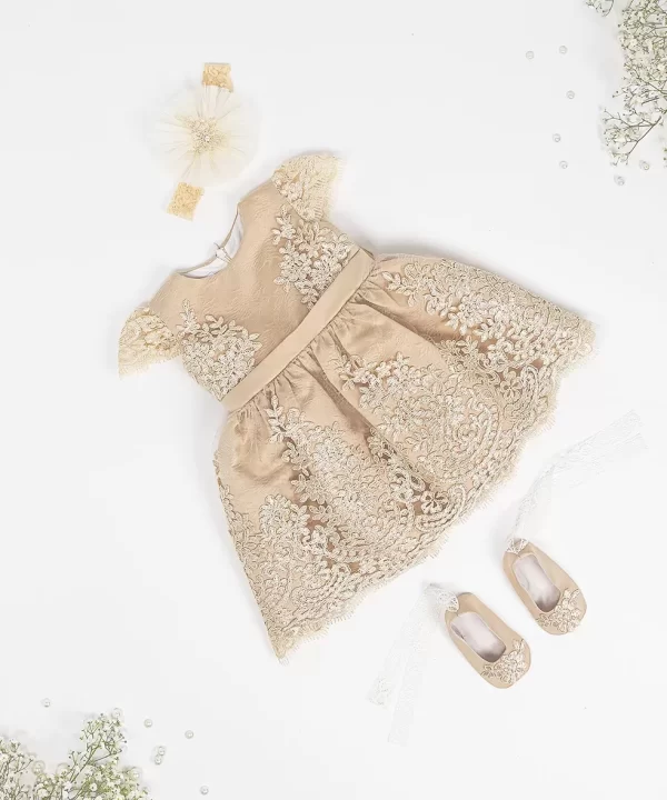 Rochita botez emma maneca scurta