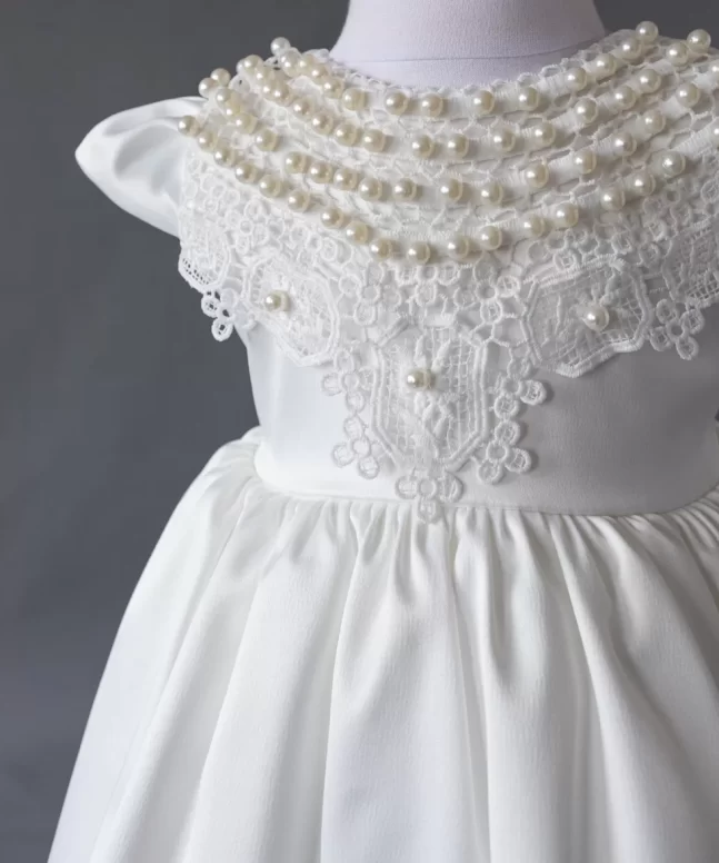 Rochita botez selena maneca scurta