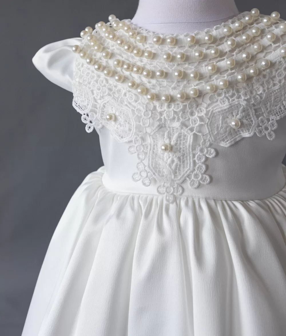 Rochita botez selena maneca scurta