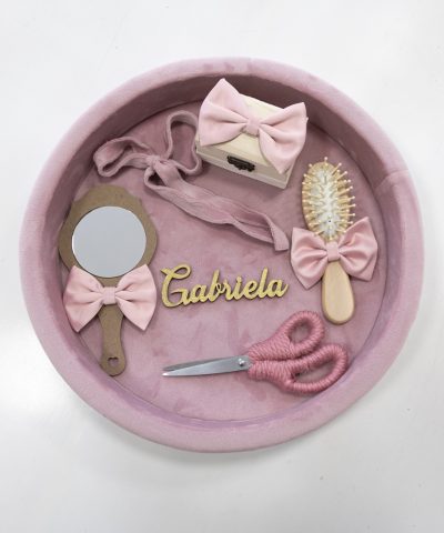 Set Tavita pentru Taierea Motului la Botez Roz