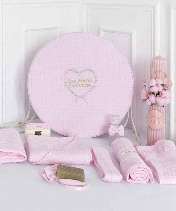 Trusou Muselina 4 Straturi Premium Roz
