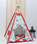Cort copii teepee rosu