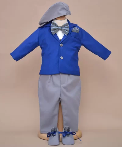 Costum botez baiat Charles