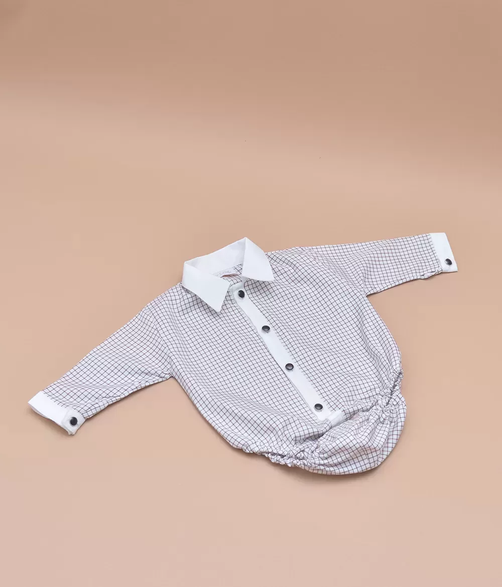 Costum de botez teddy - imagine 3