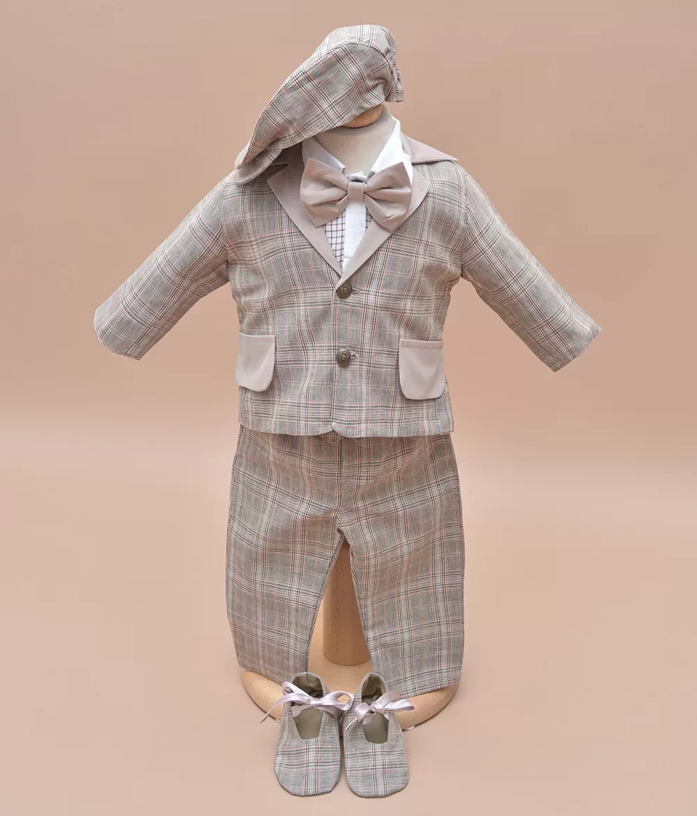 Costum de botez teddy