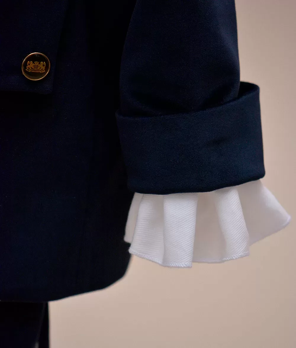 Costumasi botez conte bleumarin