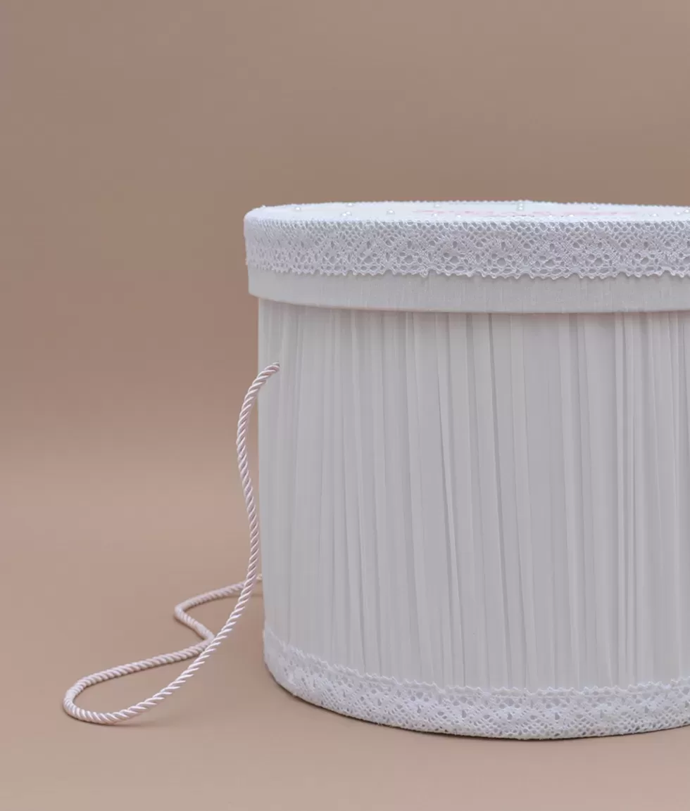 Cutie trusou de botez aristocats roz - imagine 2