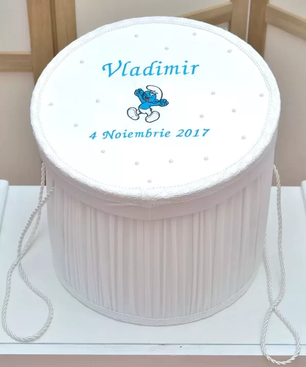 Cutie trusou biserica strumfi