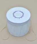 Cutie trusou biserica personalizata Lavanda Couture Bebe