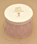 cutie trusou botez micuta balerina