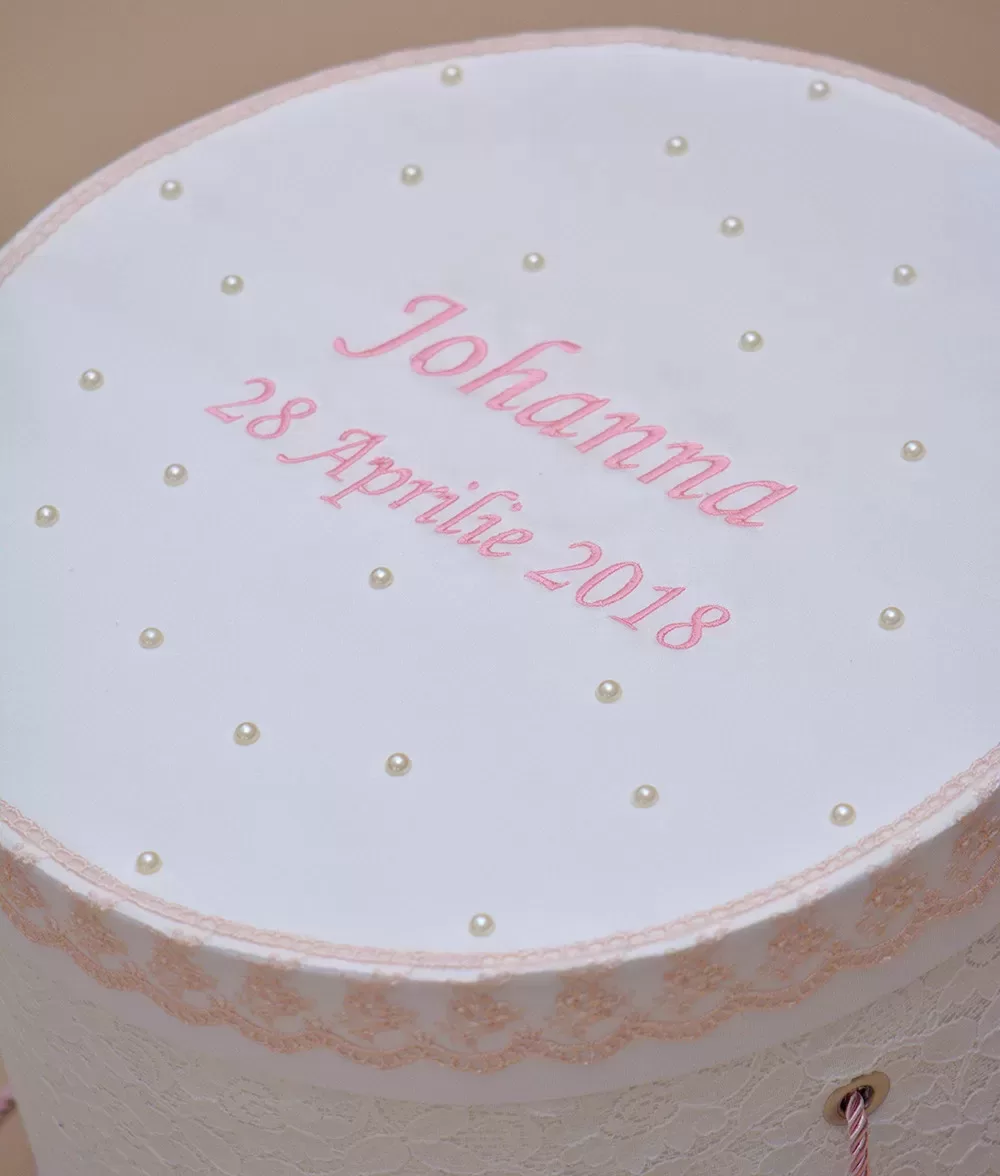 Cutie de trusou princess brodata