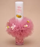 lumanare de botez personalizata albinuta