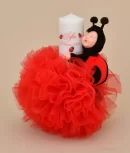 Lumanare botez buburuza anne geddes