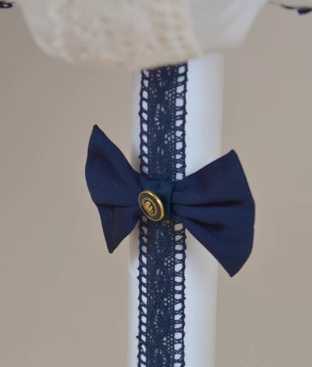 Lumanare de botez personalizata marinar david cinci