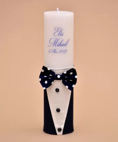 lumanare botez scurta