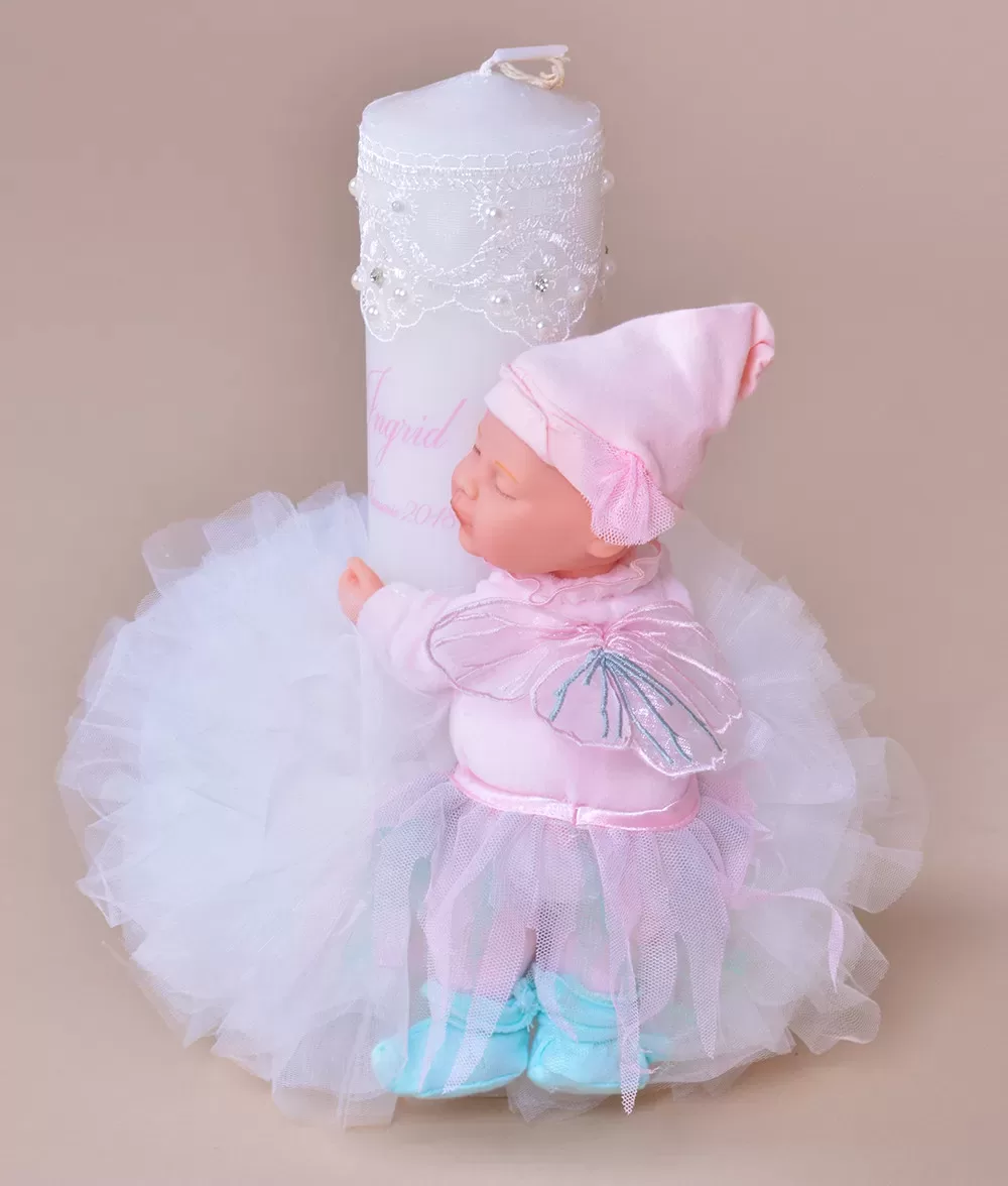 Lumanare jucarie papusa agnes geddes