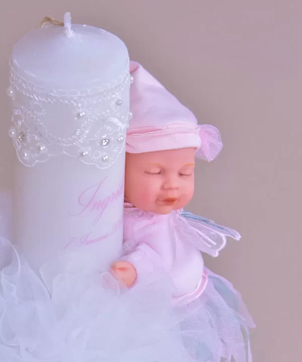 Lumanare jucarie papusa Agnes Geddes