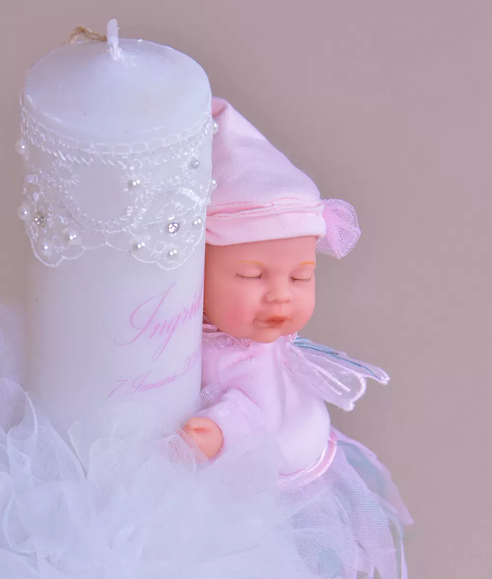 Lumanare jucarie papusa agnes geddes