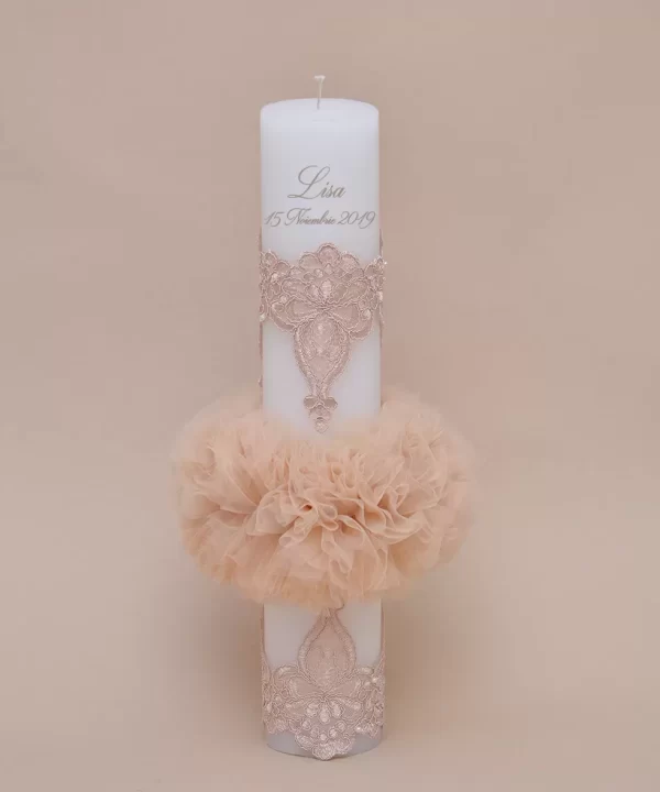 Lumanare botez Royal