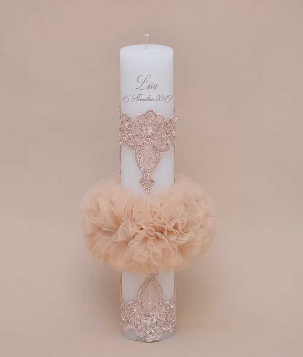 Lumanare botez royal