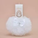 Lumanare de botez personalizata