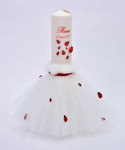 Lumanare botez Buburuze