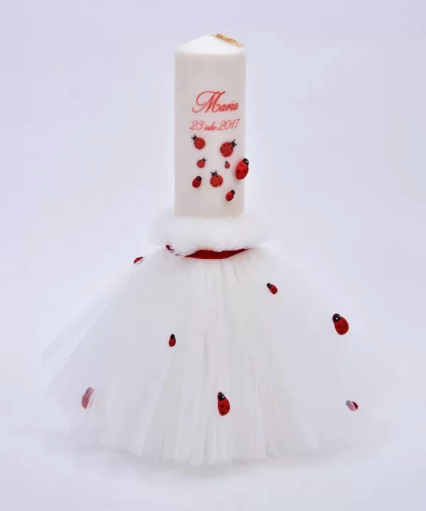 Lumanare botez Buburuze