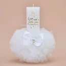 Lumanare botez fluturi