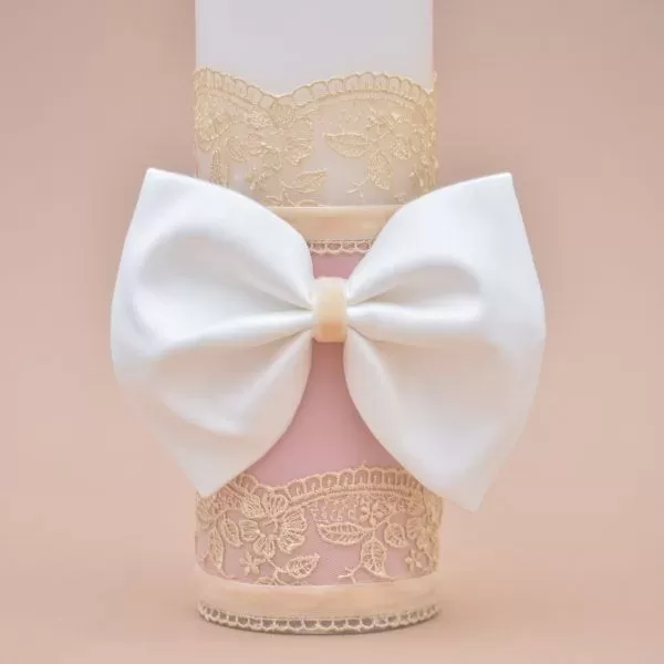 Lumanare botez personalizata