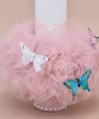 Lumanare botez personalizata