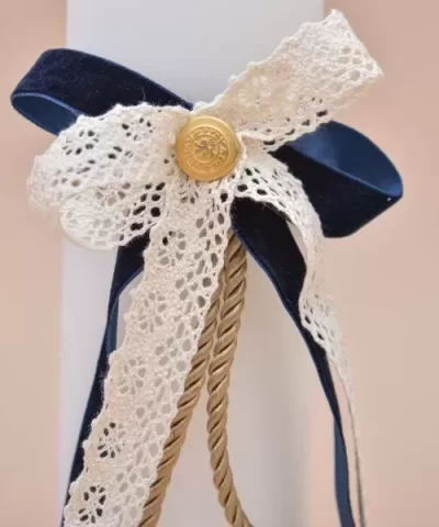 Lumanare de botez personalizata