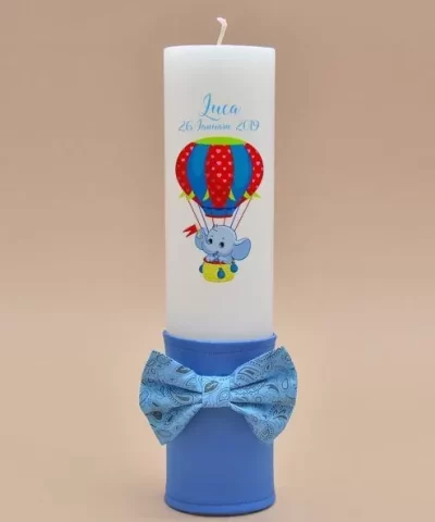 Lumanare de botez personalizata