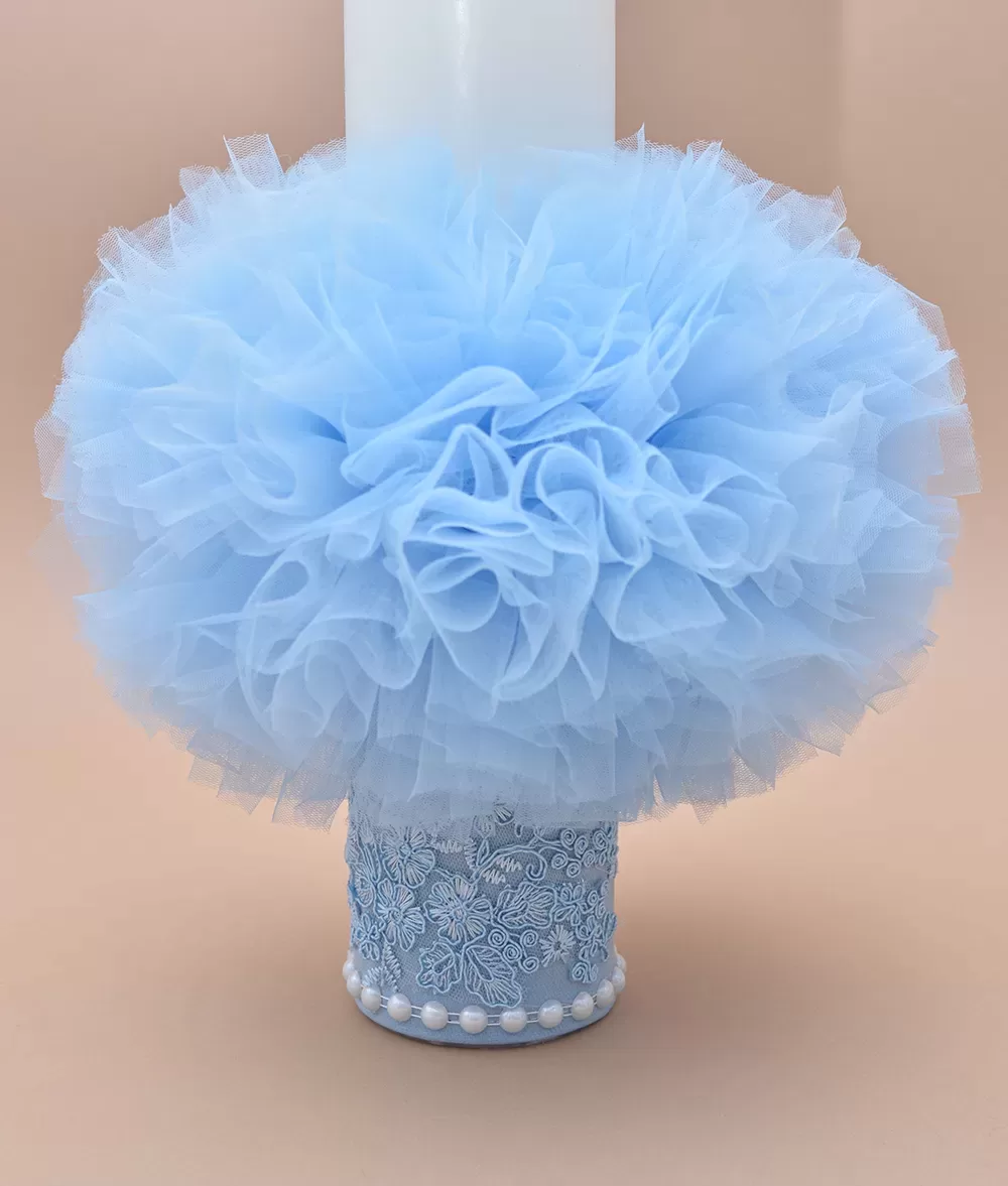 Lumanare de botez personalizata elsa - imagine 2