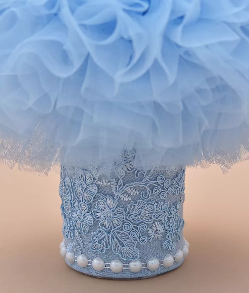 Lumanare de botez personalizata elsa - imagine 3