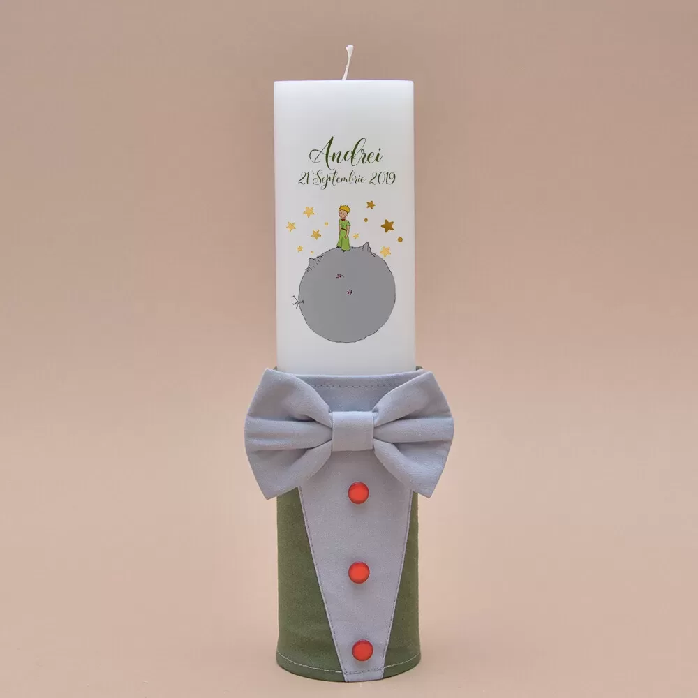 Lumanare botez personalizata