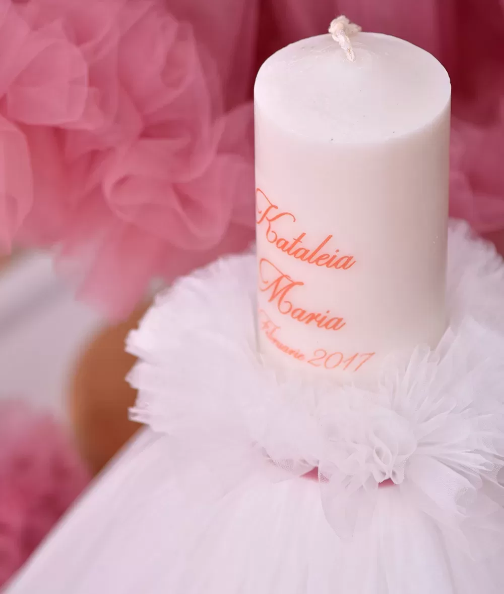 Lumanare de botez personalizata kataleia