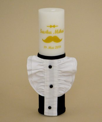 lumanare botez personalizata Little Gentleman