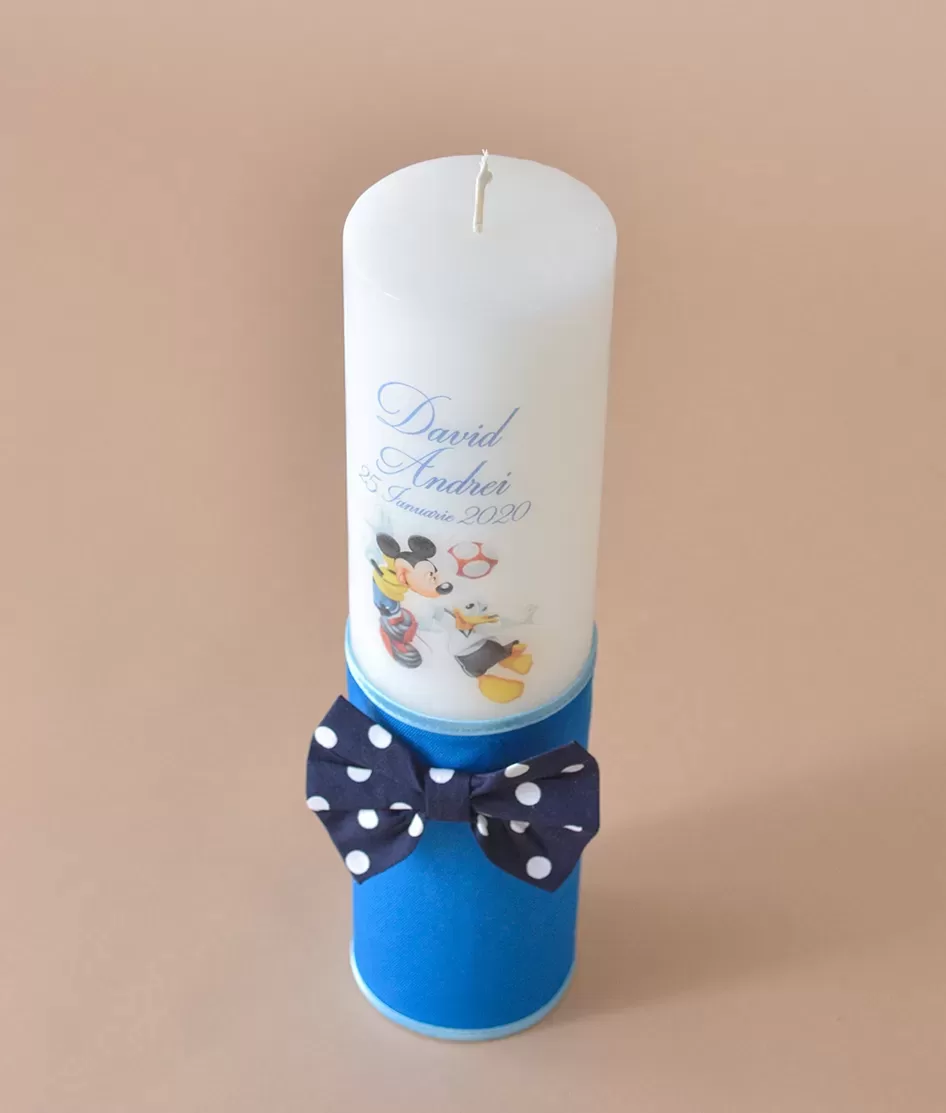 Lumanare botez mickey