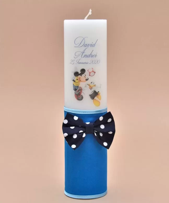 Lumanare botez Mickey