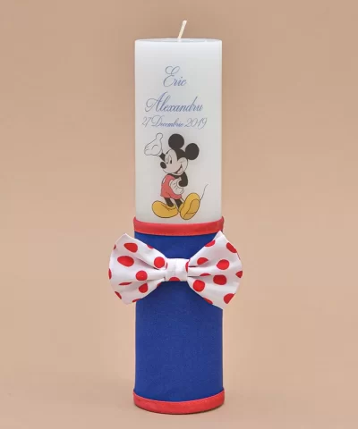 Lumanare botez Mickey