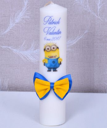 Lumanare de botez Minion